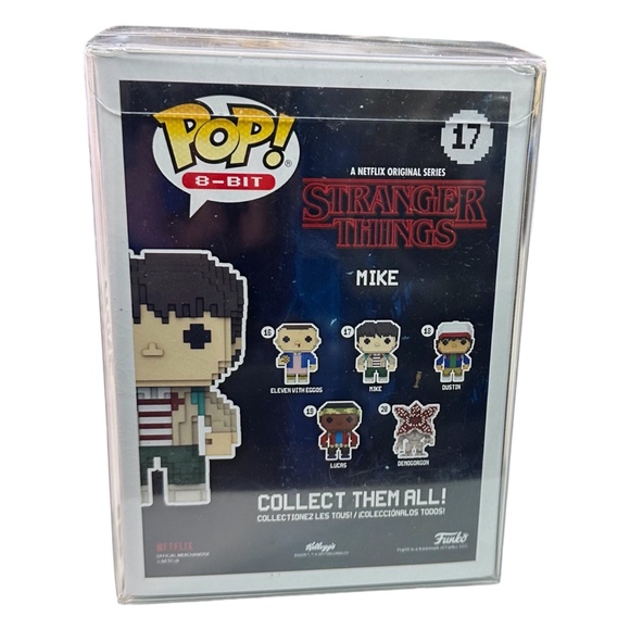 Funko Pop! 8-Bit Stranger Things MIKE #17 Vinyl Figure - Picture 2 of 5